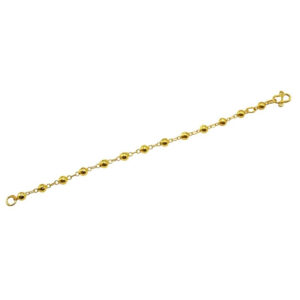 สร้อยข้อมือทองคำ ลายประคำ